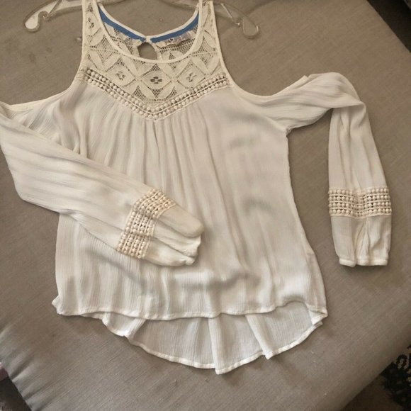 Ladies Jolt Open Shoulder Boho Top - Picture 1 of 7